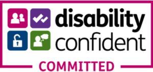 Disability Confident Committed logo