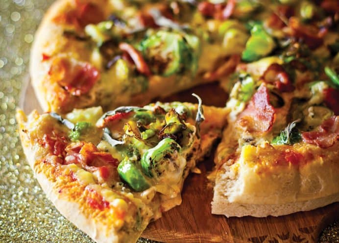 Salsa Sprout Pizza