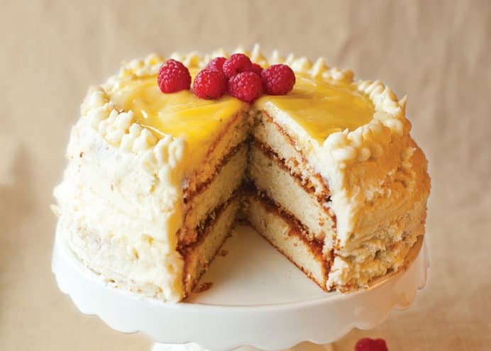 Raspberry Lemon Cake