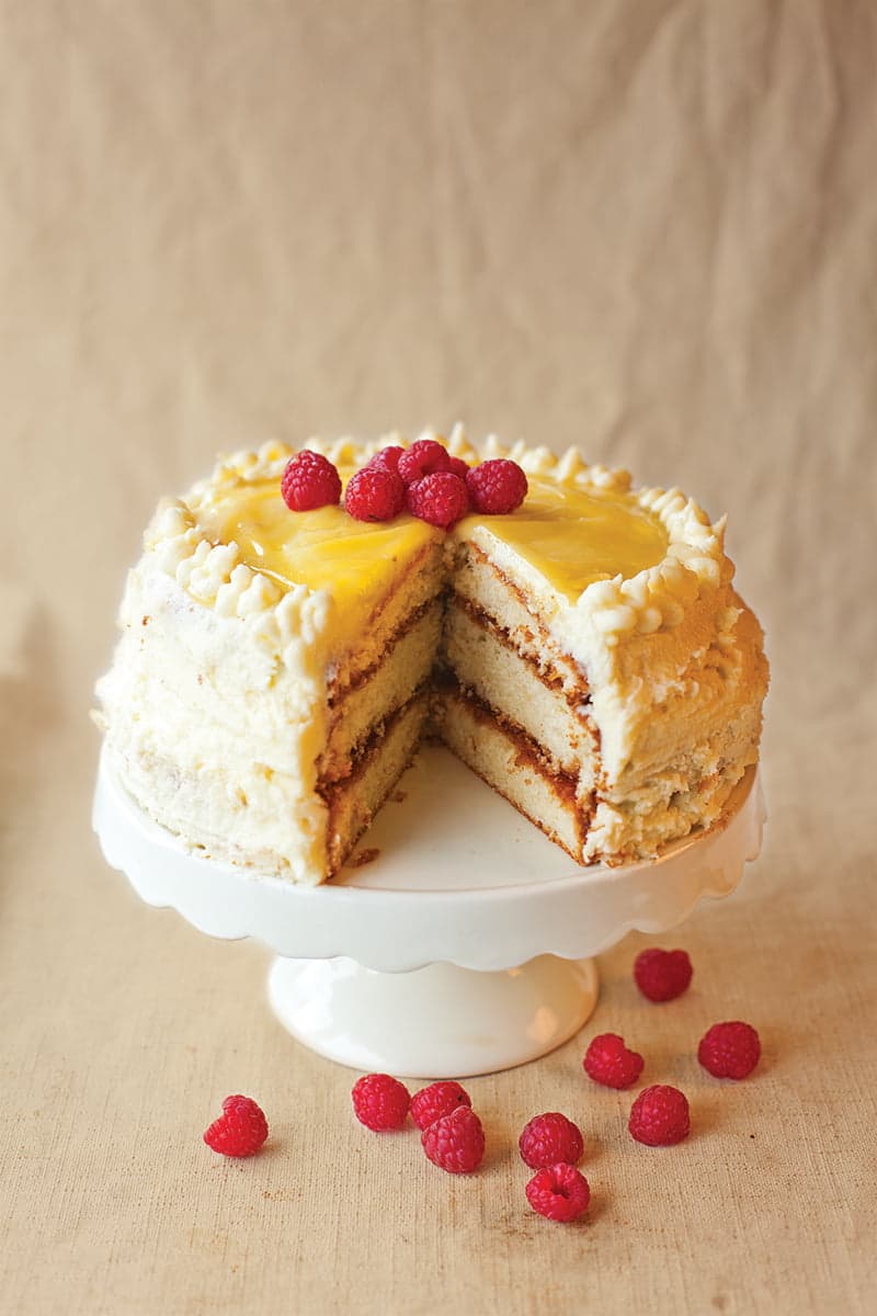 Raspberry Lemon Cake