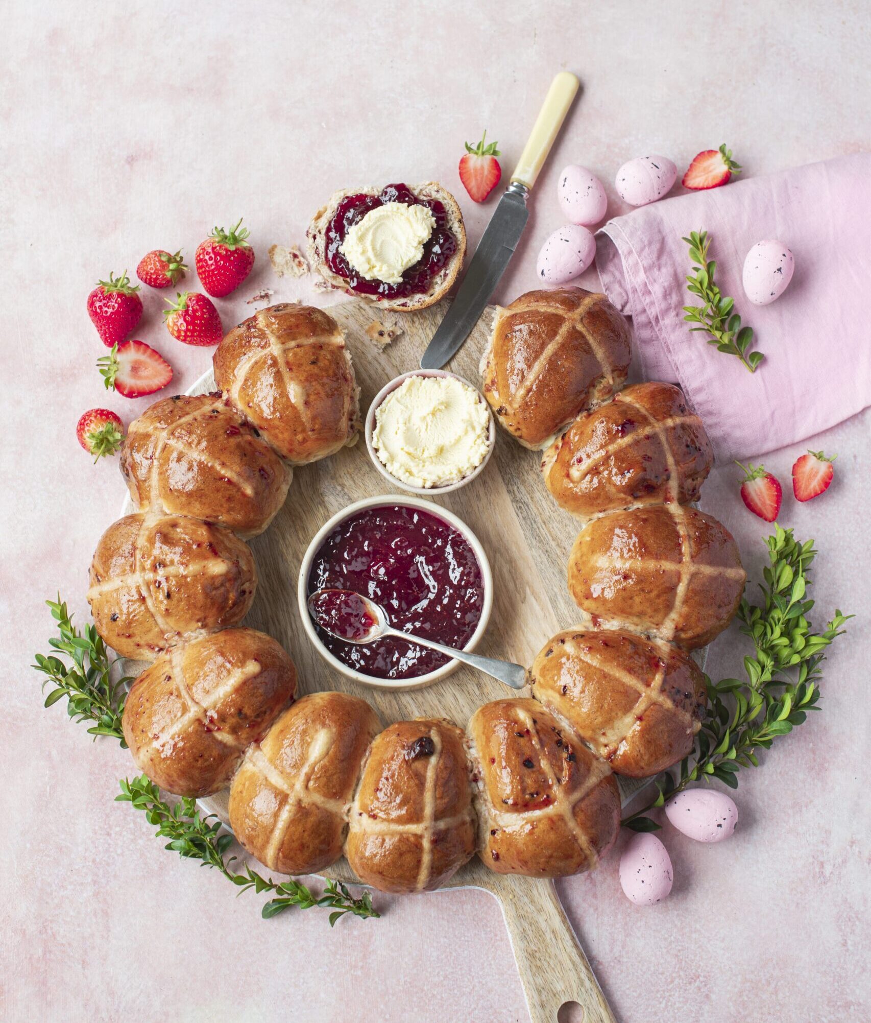 3 hot cross bun toppings you’ll love this Easter