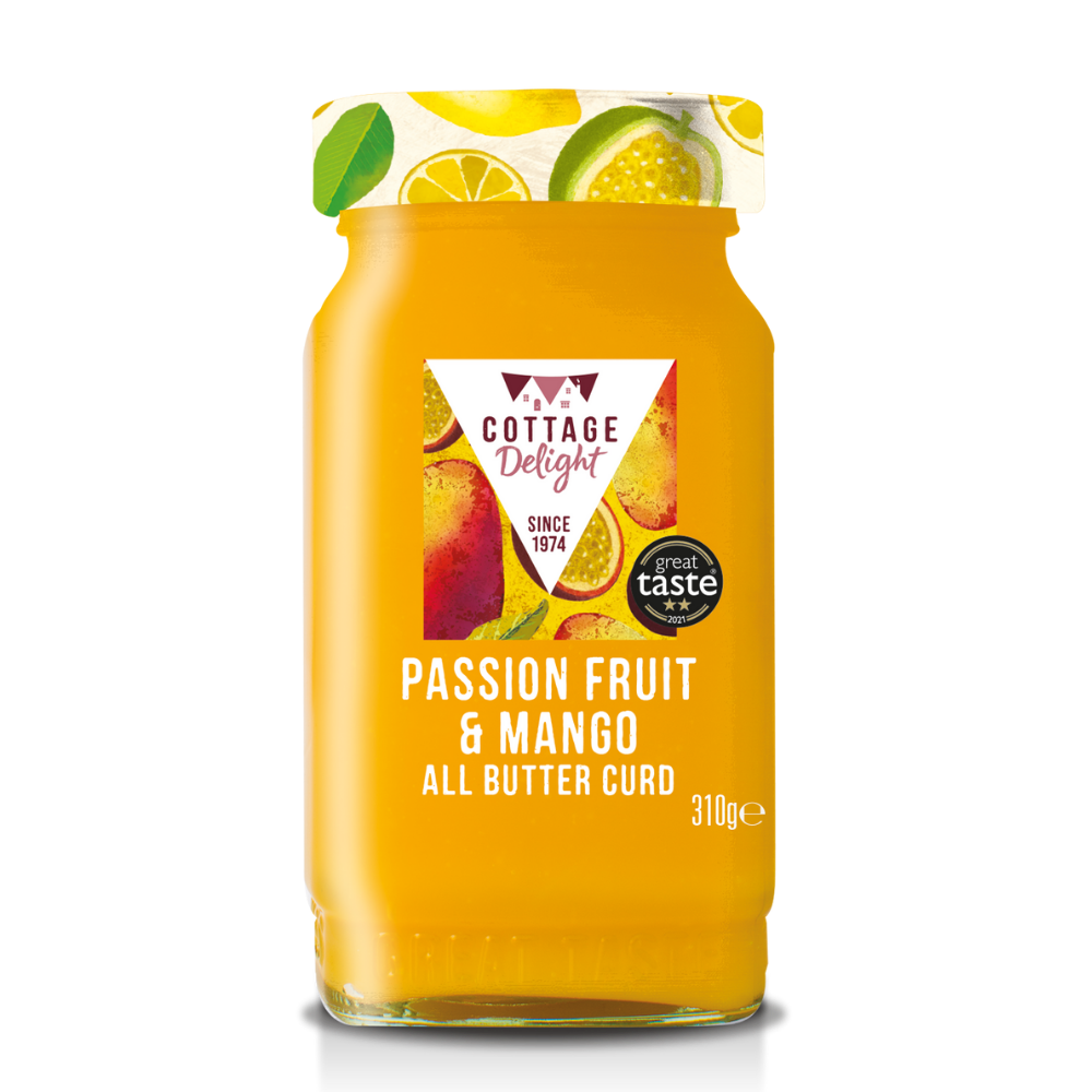 Passion Fruit & Mango All Butter Curd